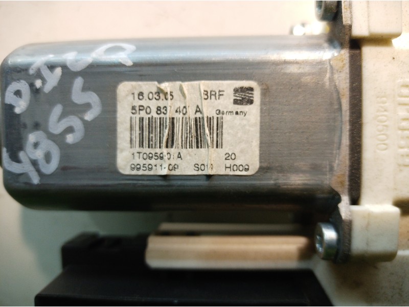 Recambio de motor elevalunas delantero izquierdo para seat altea (5p1) hot referencia OEM IAM 1K0959793D 981621102 05074601