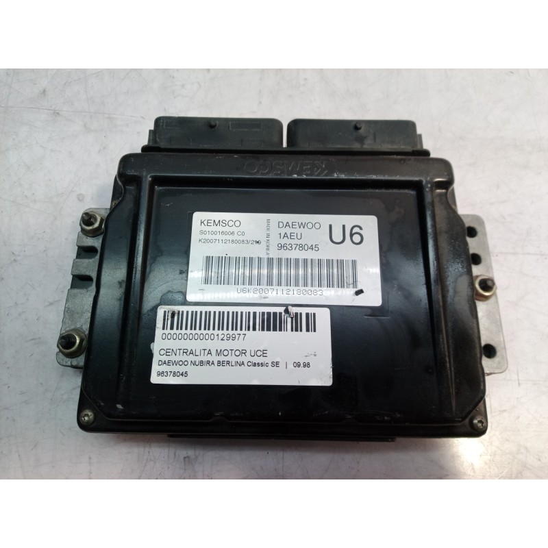 Recambio de centralita motor uce para daewoo nubira berlina classic se referencia OEM IAM 96378045 96378045 96378045