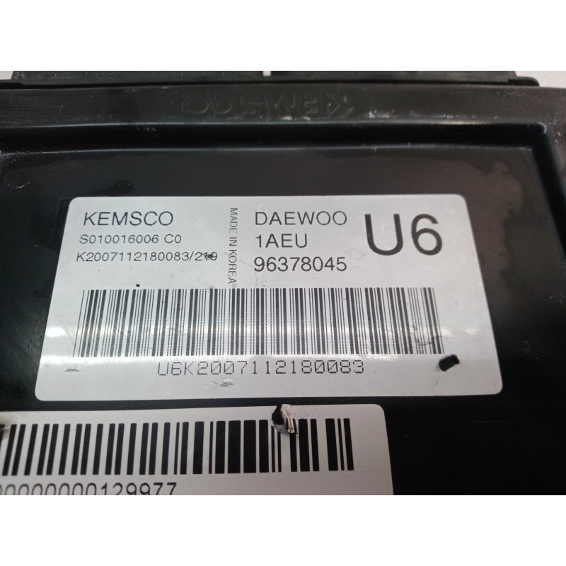 Recambio de centralita motor uce para daewoo nubira berlina classic se referencia OEM IAM 96378045 96378045 96378045