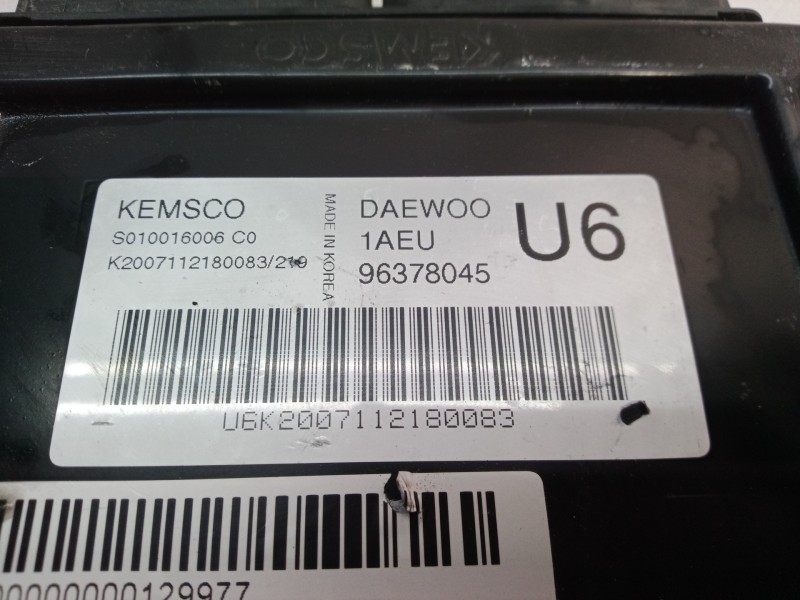 Recambio de centralita motor uce para daewoo nubira berlina classic se referencia OEM IAM 96378045 96378045 96378045