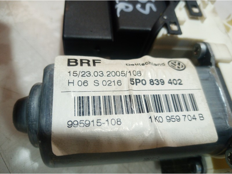 Recambio de elevalunas trasero derecho para seat altea (5p1) hot referencia OEM IAM 5P0839402 5P0839402 5P0839402