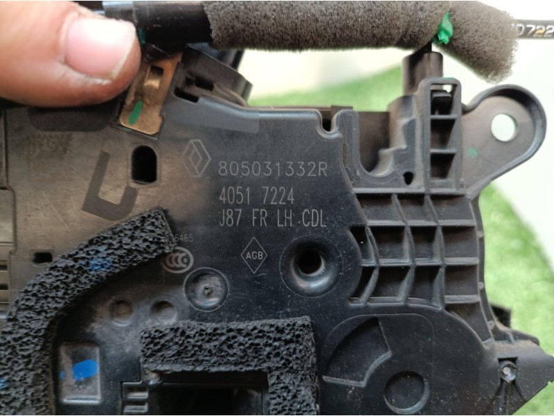 Recambio de cerradura puerta delantera izquierda para renault captur helly hansen referencia OEM IAM 805031332R 805031332R 40517