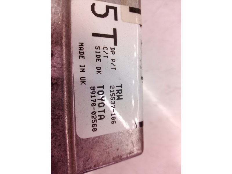 Recambio de centralita airbag para toyota auris luna referencia OEM IAM 8917002560 8917002560 215537106