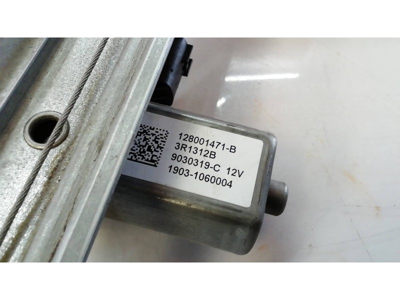 Recambio de elevalunas trasero derecho para renault captur helly hansen referencia OEM IAM 128001471B 128001471 128001471