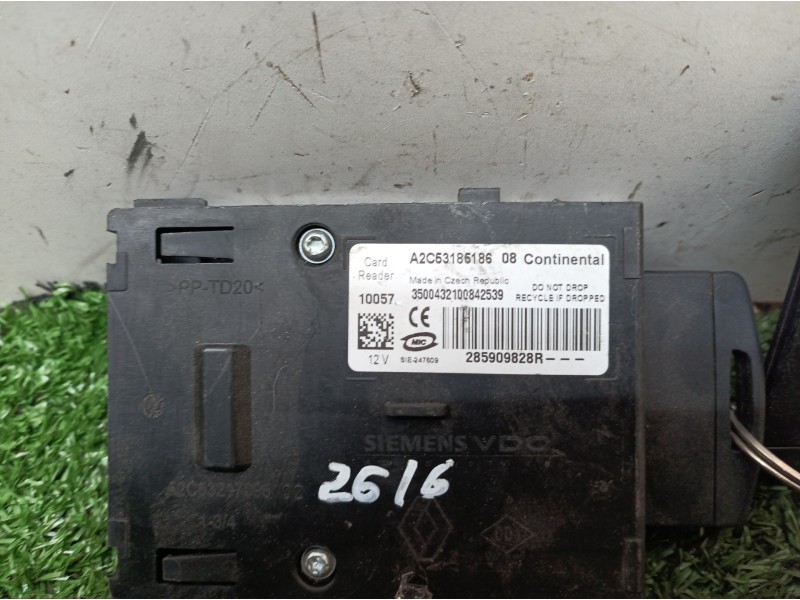 Recambio de conmutador de arranque para renault megane iii berlina 5 p referencia OEM IAM A2C53185186 A2C5321709502 350043210084