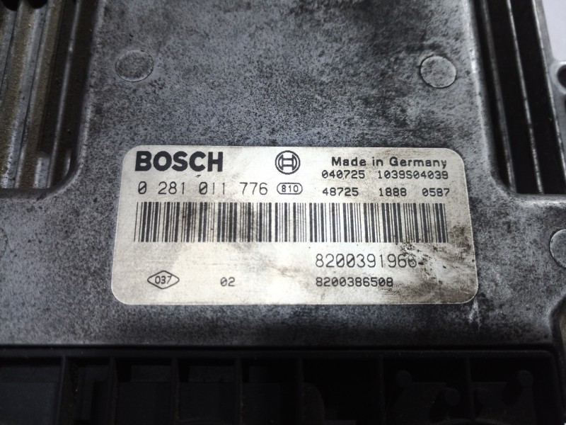 Recambio de centralita motor uce para renault scenic ii authentique referencia OEM IAM 0281011776 0281011776 0281011776