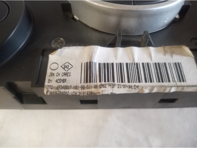 Recambio de mando climatizador para renault scenic ii authentique referencia OEM IAM 8200344842 8200344842 8200344842