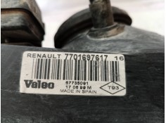 Recambio de faro izquierdo para renault clio ii fase i (b/cbo) referencia OEM IAM 7701697617 7701697617 7701697617 2
