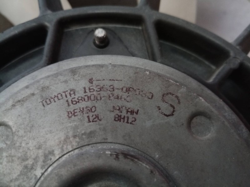 Recambio de electroventilador para toyota auris luna referencia OEM IAM 1680008460 1680008460 1680009870