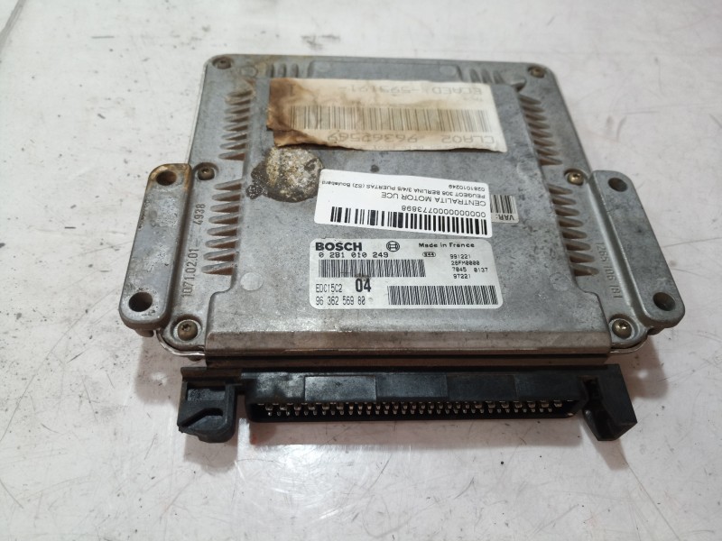 Recambio de centralita motor uce para peugeot 306 berlina 3/4/5 puertas (s2) boulebard referencia OEM IAM 0281010249 0281010249 