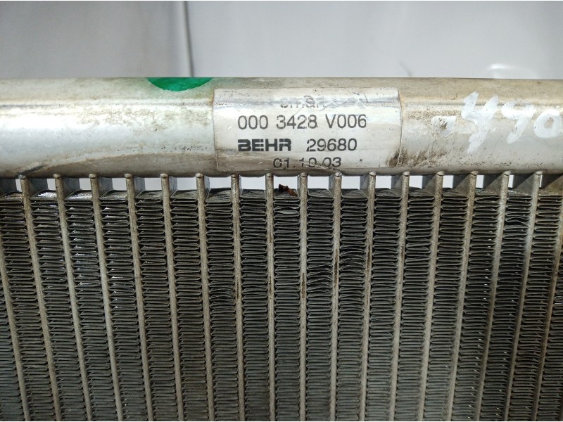 Recambio de radiador agua para smart coupe básico (45kw) referencia OEM IAM 0003428V006 0003428V006 0003428V006