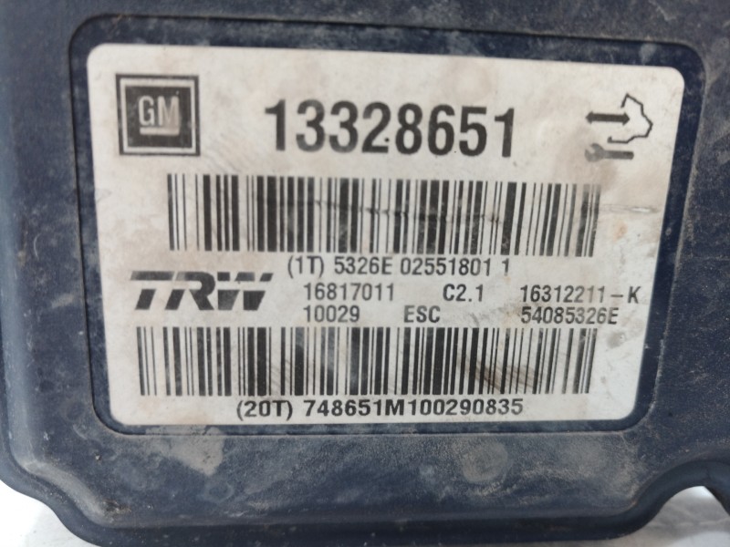 Recambio de abs para opel insignia sports tourer cosmo referencia OEM IAM 14177461311 14177461311 14177461311