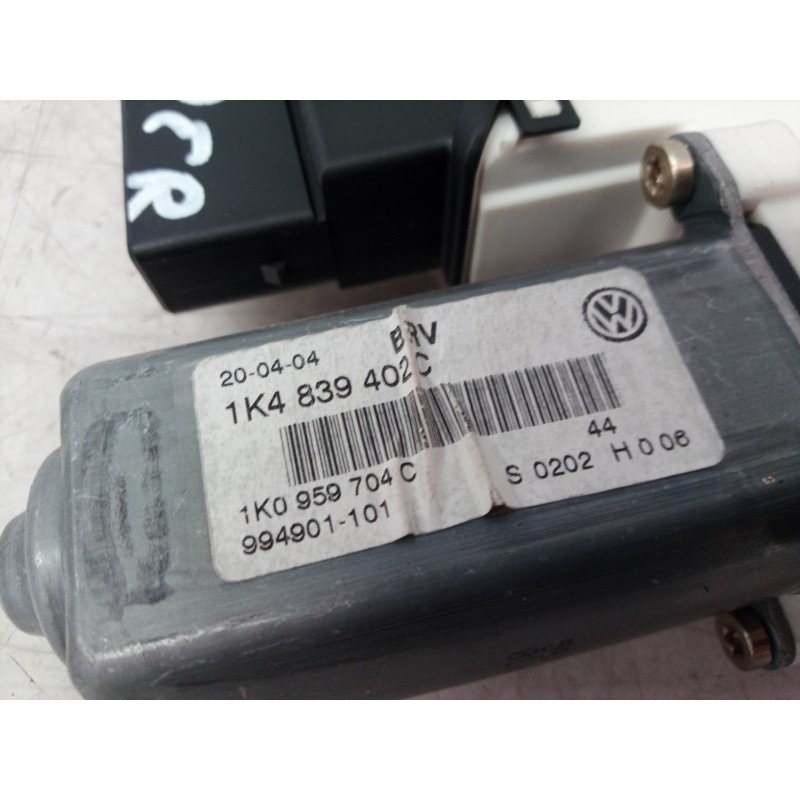 Recambio de motor elevalunas trasero derecho para volkswagen golf v berlina (1k1) highline referencia OEM IAM 1K4839402C 1K48394