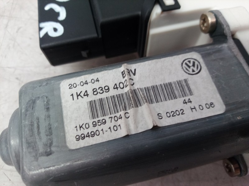 Recambio de motor elevalunas trasero derecho para volkswagen golf v berlina (1k1) highline referencia OEM IAM 1K4839402C 1K48394