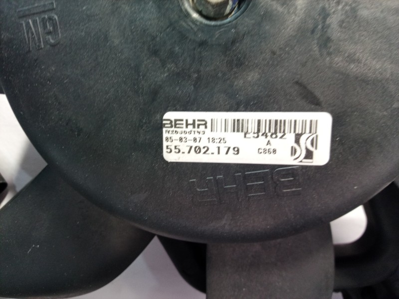 Recambio de electroventilador para opel corsa d catch me referencia OEM IAM 55702179 55702179 55702179