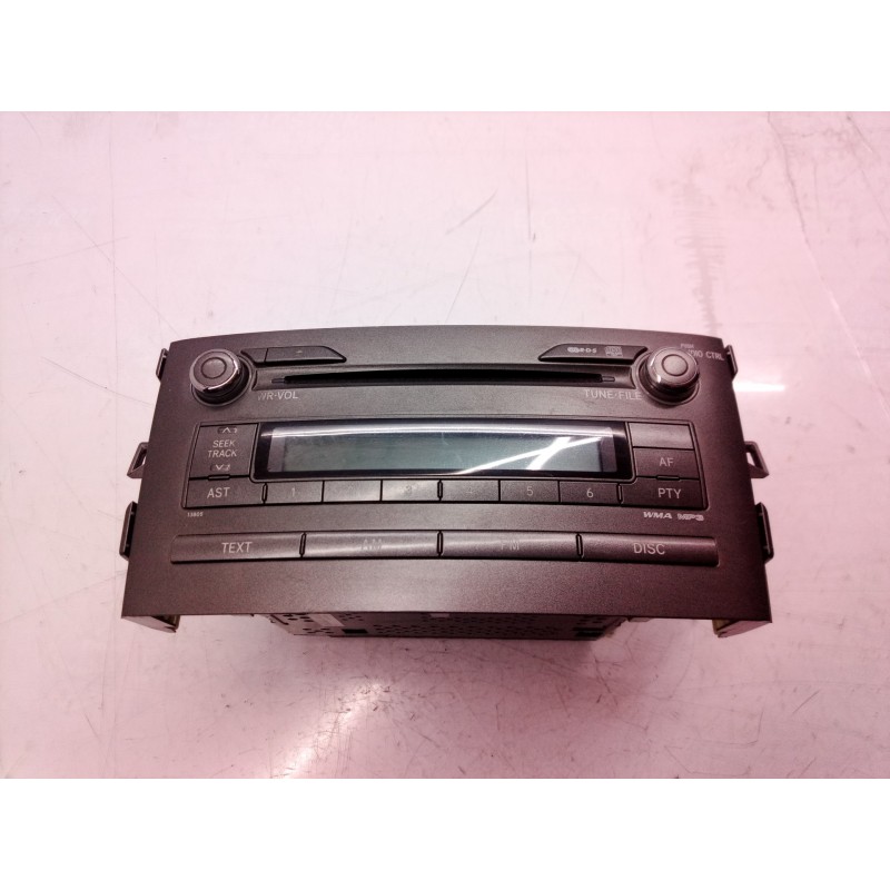 Recambio de sistema audio / radio cd para toyota auris luna referencia OEM IAM 861201A240 861201A240 861201A240