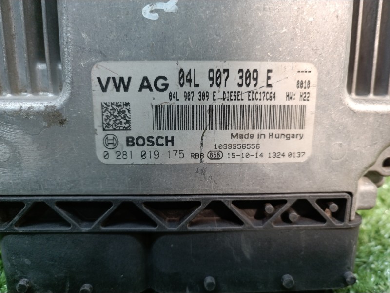 Recambio de centralita motor uce para seat toledo (kg3) style referencia OEM IAM 04L907309E 04L907309E 1039S56556