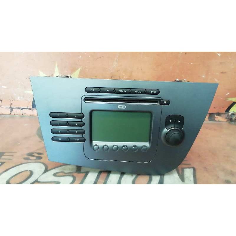 Recambio de sistema audio / radio cd para seat leon (1p1) referencia OEM IAM 1P01035186B  