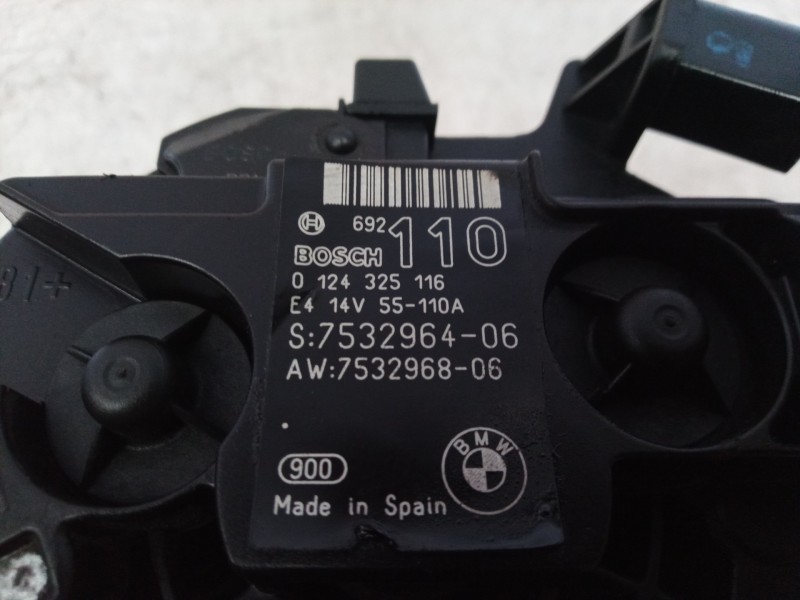 Recambio de alternador para bmw serie 1 berlina (e81/e87) 120i referencia OEM IAM 0124325116 0124325116 7532964