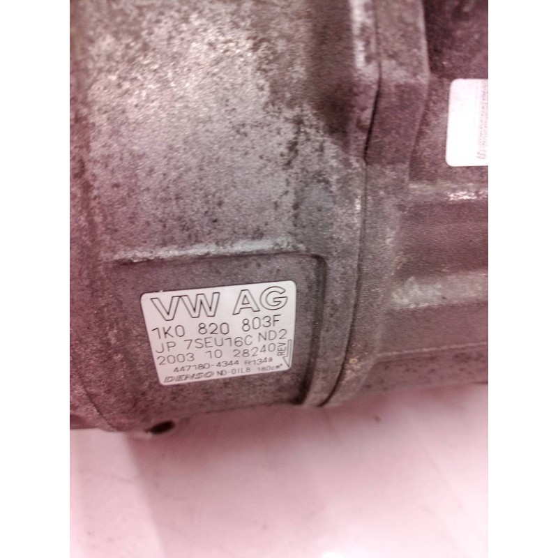 Recambio de compresor aire acondicionado para volkswagen golf v berlina (1k1) conceptline (e) referencia OEM IAM 1K0820803F 1K08