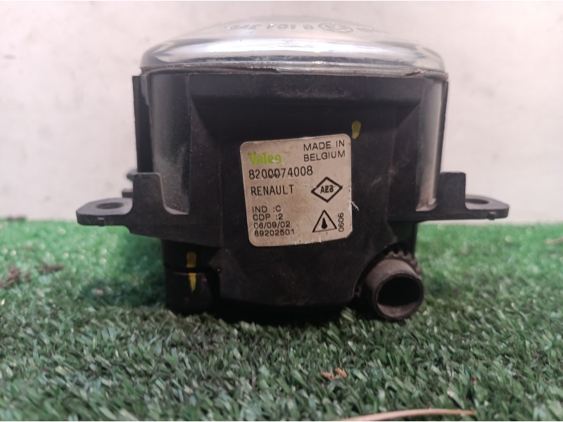 Recambio de faro antiniebla izquierdo para renault megane ii berlina 3p referencia OEM IAM 8200074008 8200074008 8200074008