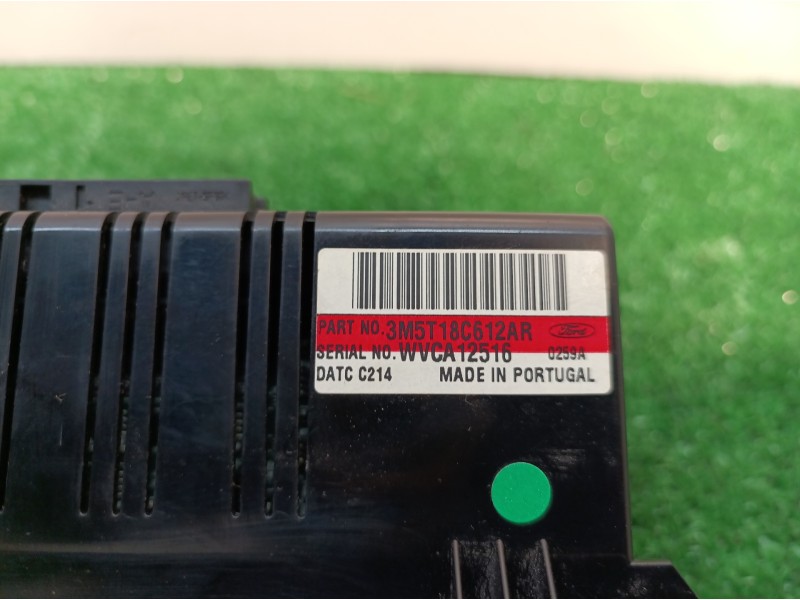 Recambio de mando climatizador para ford focus berlina (cap) ambiente (d) referencia OEM IAM 3M5T18C612AR 3M5T18C612AR 3M5T18C61