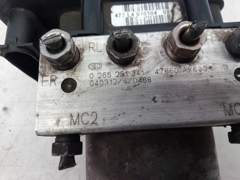 Recambio de abs para nissan micra (k12e) acenta referencia OEM IAM 0265231341 0265231341 0265800319