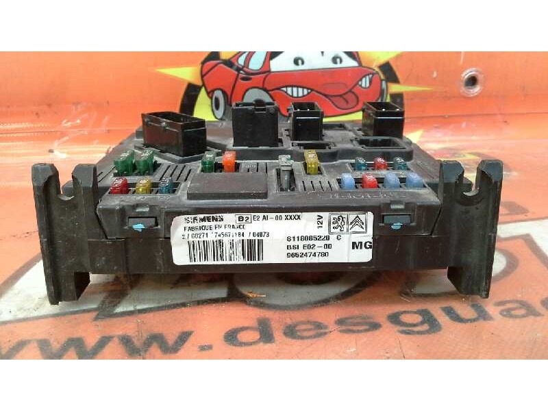 Recambio de unidad control multiplexado para peugeot 206 berlina 1.4 hdi referencia OEM IAM 9652474780  