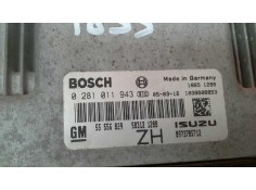 Recambio de centralita motor uce para opel astra gtc enjoy referencia OEM IAM 0281011943 0281011943 0281011943 2