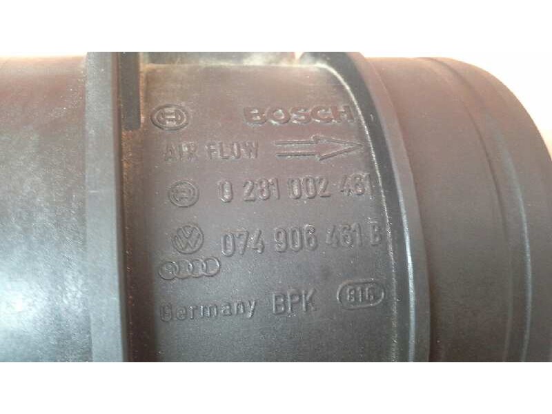 Recambio de caudalimetro para seat altea (5p1) arena referencia OEM IAM 0281002461 074906461B 0281002461