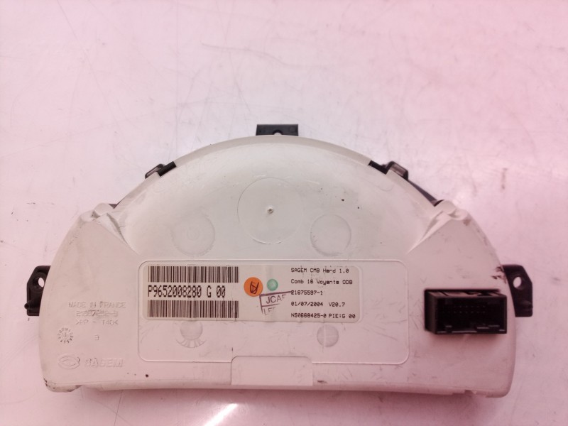 Recambio de cuadro instrumentos para citroën c2 audace referencia OEM IAM P9652008280 P9652008280 P9652008280
