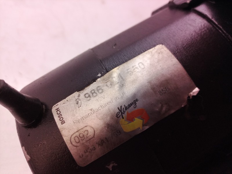 Recambio de motor arranque para toyota aygo (kgb/wnb) básico referencia OEM IAM 0986021550 0986021550 0986021550