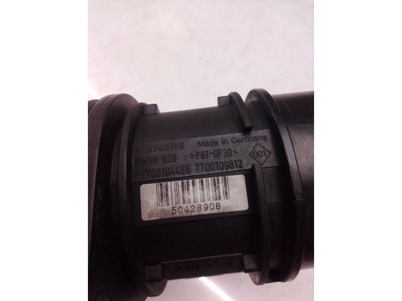 Recambio de caudalimetro para renault trafic caja cerrada (ab 4.01) doble cabina l1h1 2,7t referencia OEM IAM 5WK9620 5WK9620 PB