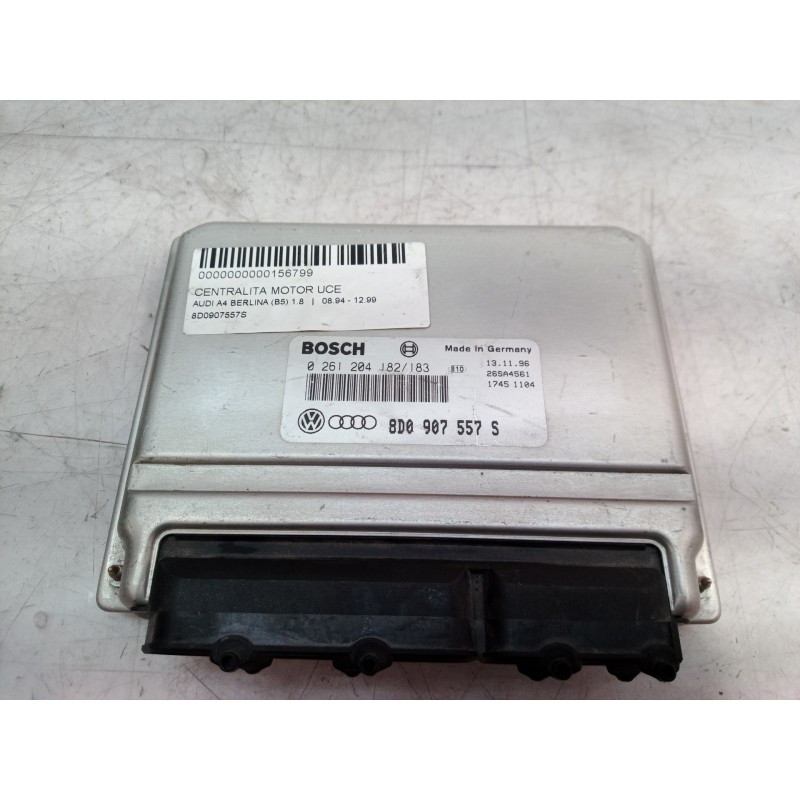 Recambio de centralita motor uce para audi a4 berlina (b5) 1.8 referencia OEM IAM 8D0907557S 0261204182183 0261204182183