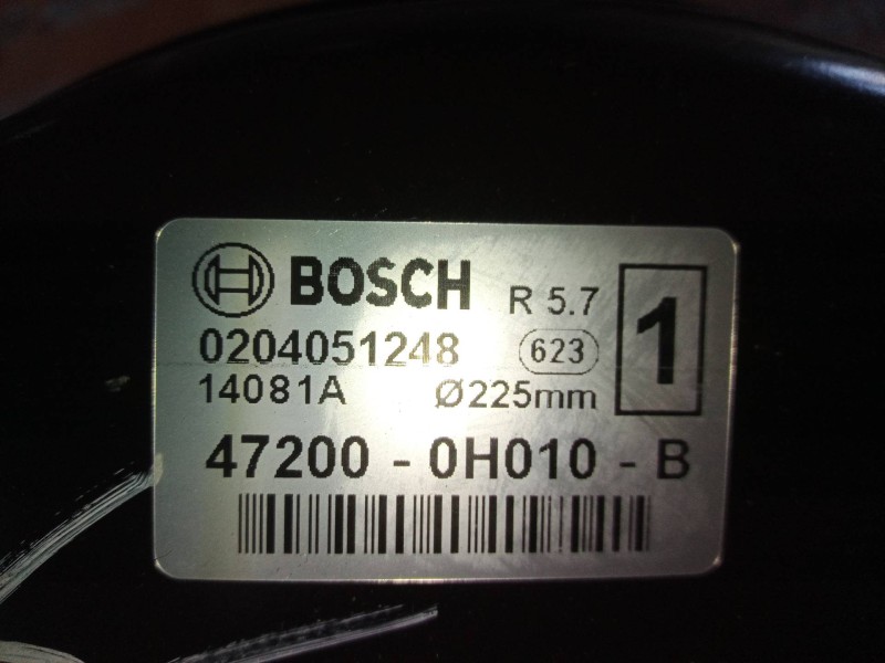 Recambio de servofreno para toyota aygo (kgb/wnb) básico referencia OEM IAM 472000H010B 472000H010B 472000H010B
