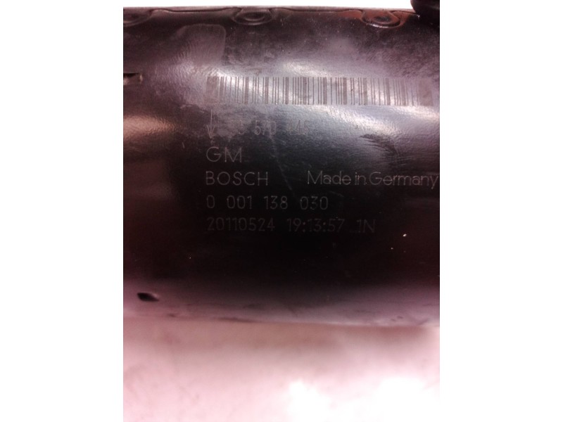 Recambio de motor arranque para chevrolet aveo berlina hatchback ltz referencia OEM IAM 0001138030 0001138030 0001138030