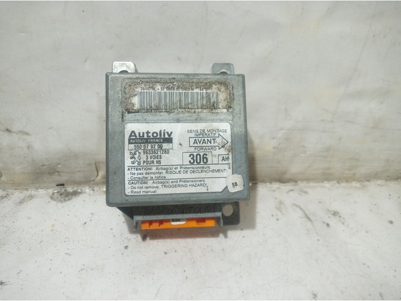 Recambio de centralita abs para peugeot 306 cabriolet (s2) 2.0 referencia OEM IAM 9633621280 9633621280 550579200