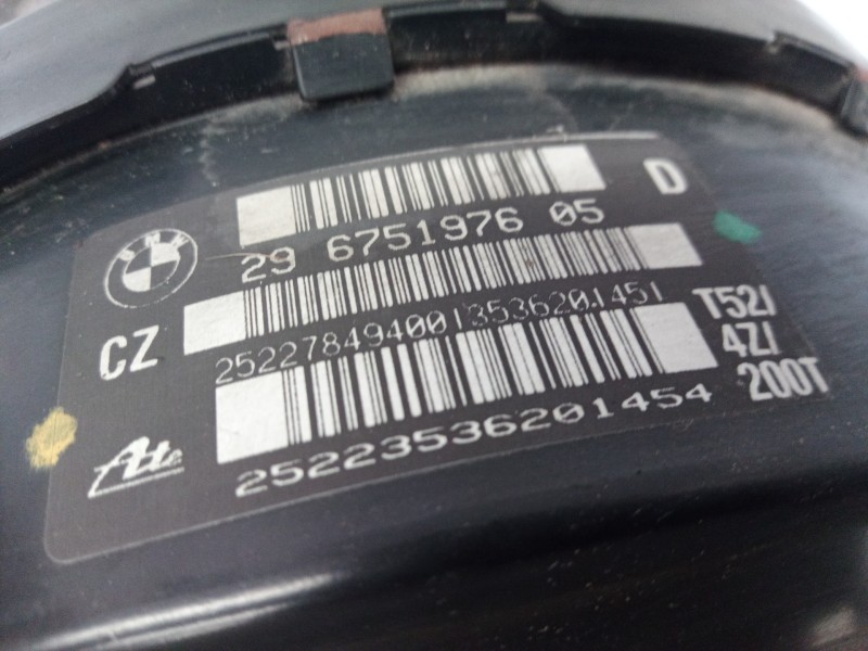 Recambio de servofreno para bmw serie 1 berlina (e81/e87) 120i referencia OEM IAM 6751976 6751976 6751976