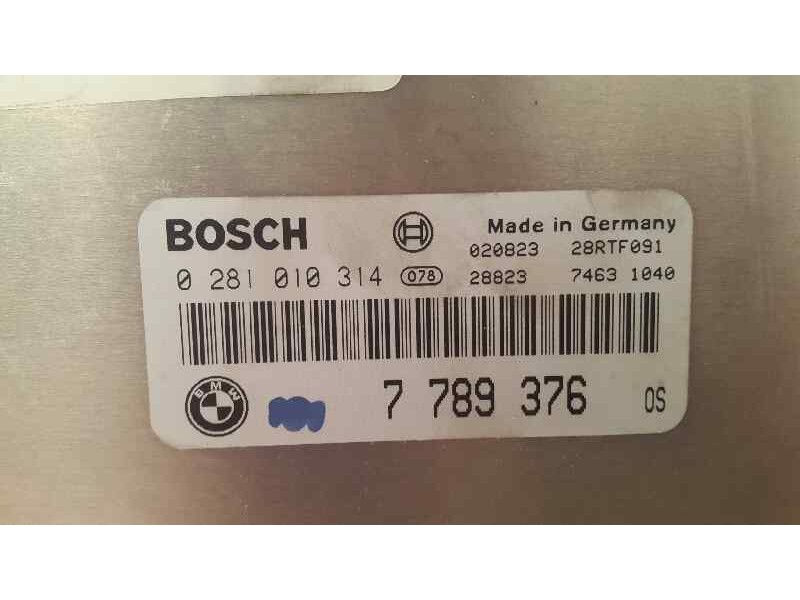 Recambio de centralita motor uce para bmw serie 5 berlina (e39) 525d referencia OEM IAM 0281010314 0281010314 0281010314