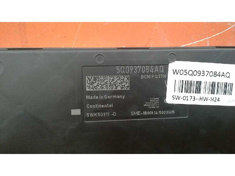Recambio de modulo confort para seat leon st (5f8) referencia OEM IAM 5Q0937084AQ 5Q0937084AQ 5Q0937084AQ