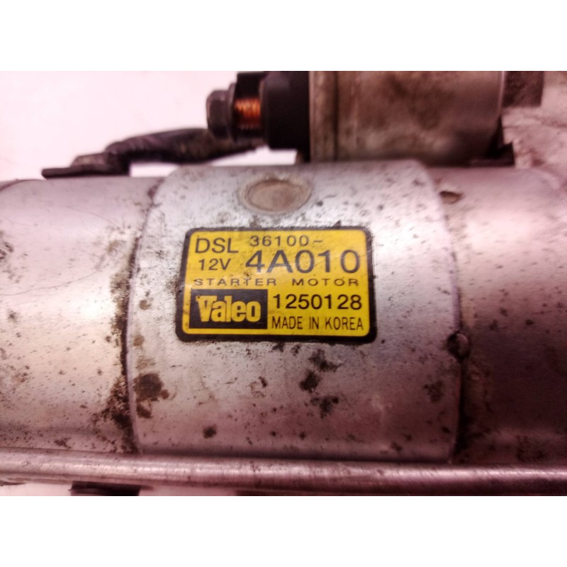 Recambio de motor arranque para kia sorento 2.5 crdi concept referencia OEM IAM DSL36100 DSL36100 4A010