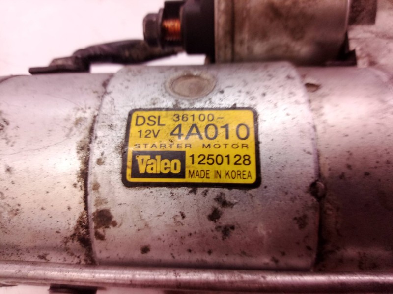 Recambio de motor arranque para kia sorento 2.5 crdi concept referencia OEM IAM DSL36100 DSL36100 4A010