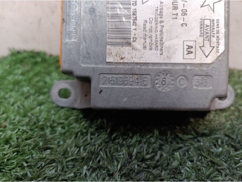 Recambio de centralita airbag para peugeot 206 sw 1.6 16v cat referencia OEM IAM 9660349980 21619695 216196945