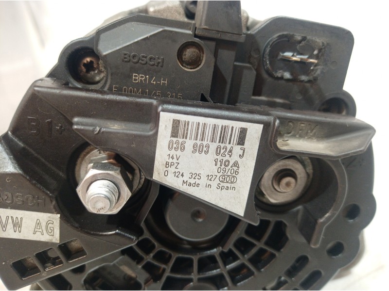 Recambio de alternador para volkswagen golf v berlina (1k1) conceptline (e) referencia OEM IAM 036903024J 036903024J 036903024J
