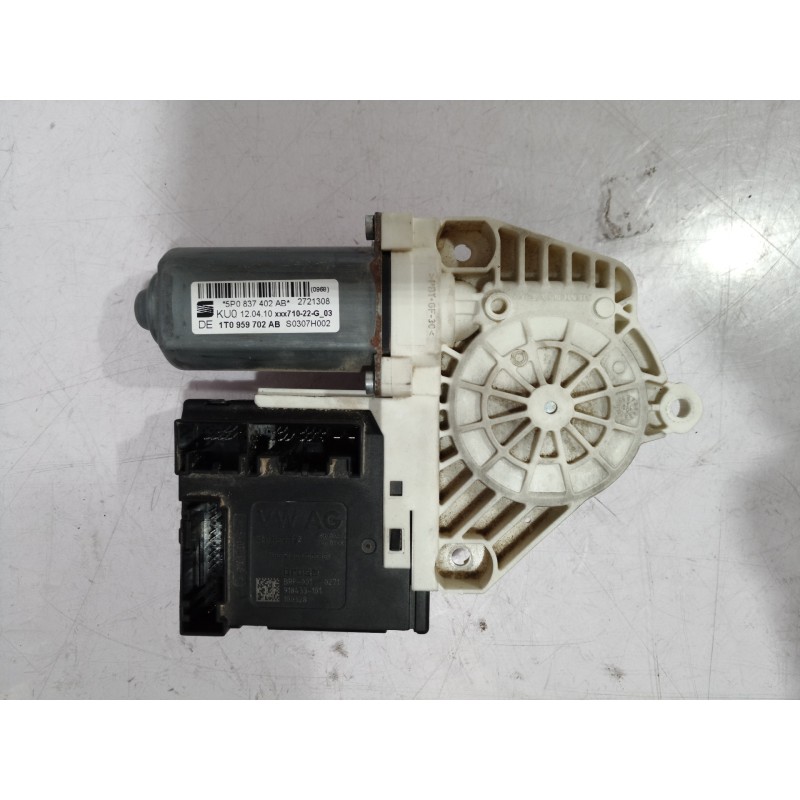 Recambio de motor elevalunas delantero derecho para seat leon (1p1) referencia OEM IAM 1T0959702AB 1T0959702 1T0959702