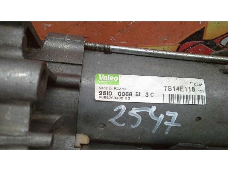 Recambio de motor arranque para peugeot 207 sw referencia OEM IAM 9688268480 9688268480 9688268480