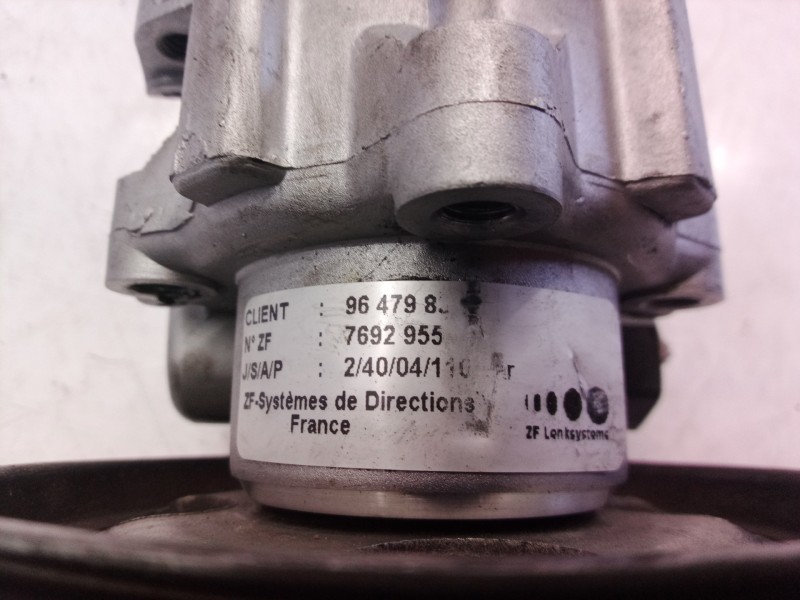 Recambio de bomba direccion para fiat ulysse (179) 2.2 jtd dynamic referencia OEM IAM 9647983 9647983 9647983