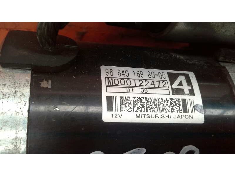 Recambio de motor arranque para citroën c4 berlina referencia OEM IAM M00T22472 966401698000 M00T22472
