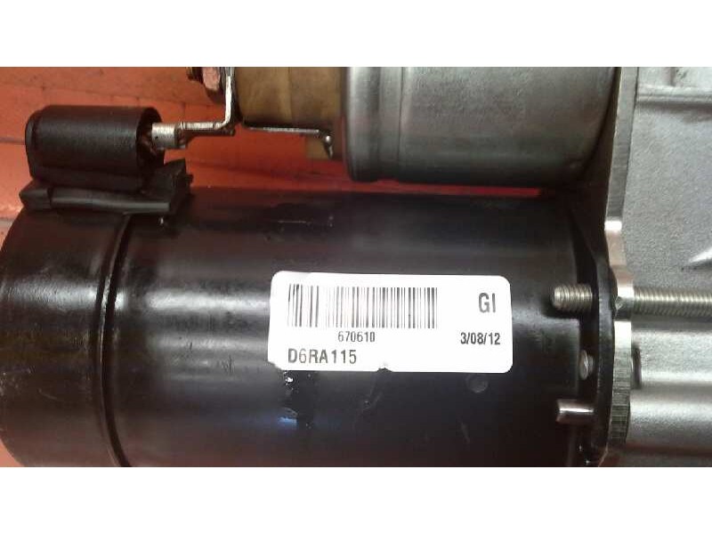Recambio de motor arranque para renault scenic (ja..) referencia OEM IAM D6RA115 D6RA115 D6RA115