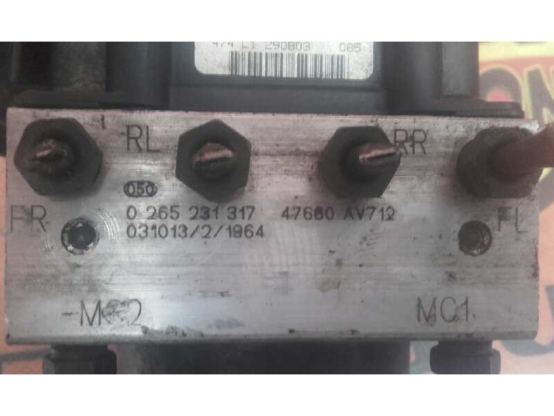 Recambio de abs para nissan primera berlina (p12) acenta referencia OEM IAM 0265231317 0265800334 